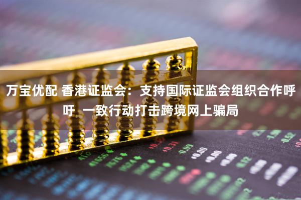 万宝优配 香港证监会：支持国际证监会组织合作呼吁  一致行动打击跨境网上骗局