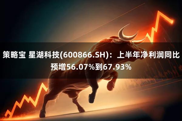 策略宝 星湖科技(600866.SH)：上半年净利润同比预增56.07%到67.93%